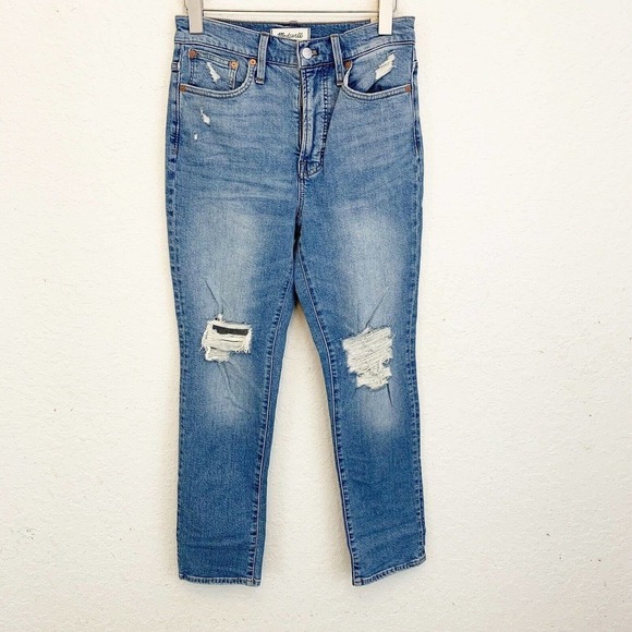 Madewell Womens Size 26 The Perfect Vintage Jean NWT Blue Medium Wash Classic - Picture 5 of 9